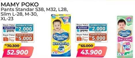 Mamy Poko Pants Xtra Kering Slim Tidak Gembung