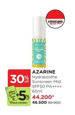 Azarine Hydrasoothe Sunscreen Mist