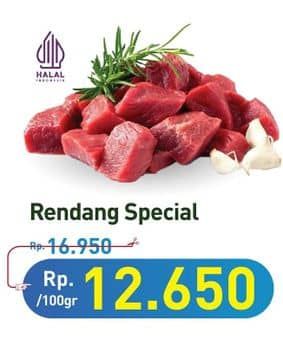 Promo Harga Daging Rendang Sapi per 100 gr - Hypermart