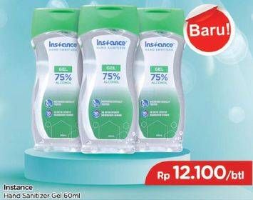 Promo Harga INSTANCE Hand Sanitizer Liquid Spray 60 ml - TIP TOP
