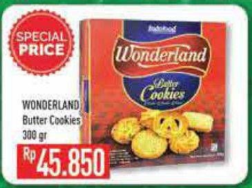 Promo Harga WONDERLAND Butter Cookies 300 gr - Hypermart