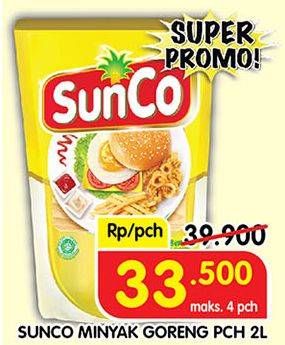 Promo Harga Sunco Minyak Goreng 2000 ml - Superindo