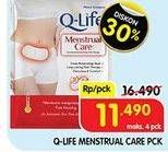 Promo Harga Q-LIFE Menstrual Care  - Superindo