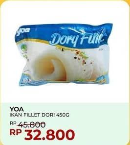 Promo Harga YOA Frozen Fillet Dori Lokal 450 gr - Yogya