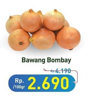 Promo Harga Bawang Bombay per 100 gr - Hypermart