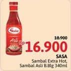 Promo Harga Sasa Sambal Ekstra Pedas, Asli 340 ml - Alfamidi