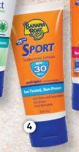Promo Harga BANANA BOAT Sport Sunscreen Lotion SPF30 90 ml - Guardian