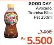 Promo Harga Good Day Coffee Drink Avocado Delight, Tiramisu Bliss 250 ml - Alfamidi