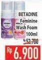 Promo Harga BETADINE Feminine Wash Foam 100 ml - Hypermart