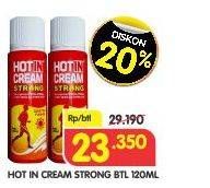 Promo Harga HOT IN Cream Strong 120 ml - Superindo