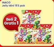 Promo Harga Inaco Mini Jelly per 15 cup 15 gr - Indomaret