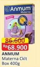 Promo Harga ANMUM Materna Cokelat 400 gr - Alfamart
