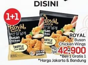 Promo Harga Belfoods Royal Ayam Goreng Ala Korea Busan Chicken 200 gr - LotteMart