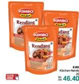 Promo Harga Kimbo Kitchen Siap Santap Rendang 150 gr - LotteMart
