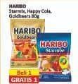 Promo Harga Haribo Candy Gummy Starmix, Happy Cola, Gold Bears 80 gr - Alfamart