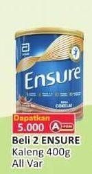 Promo Harga ENSURE Nutrition Powder FOS All Variants 400 gr - Alfamart