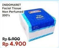 Promo Harga INDOMARET Facial Tissue Non Perfumed 200 pcs - Indomaret