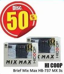 Promo Harga Hicoop Celana Dalam Pria HB-737 MX 3 pcs - Hari Hari