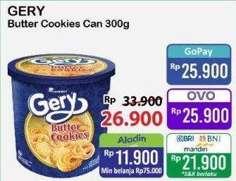Promo Harga Gery Butter Cookies 300 gr - Alfamart