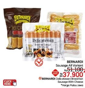 Promo Harga Bernardi Delicatessen Sausage  - LotteMart