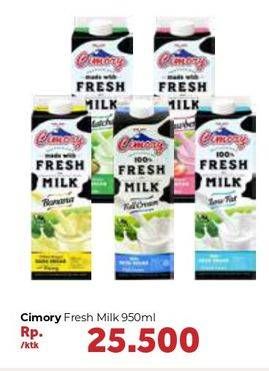 Promo Harga CIMORY Fresh Milk 950 ml - Carrefour