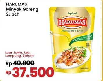 Promo Harga Harumas Minyak Goreng 2000 ml - Indomaret