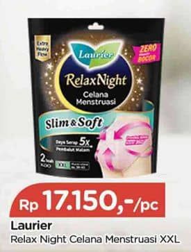 Promo Harga Laurier Celana Menstruasi XXL 2 pcs - TIP TOP