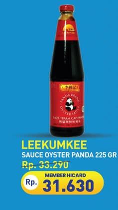 Promo Harga Lee Kum Kee Oyster Sauce Panda 255 gr - Hypermart