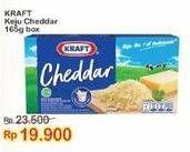 Promo Harga KRAFT Cheese Cheddar 165 gr - Indomaret