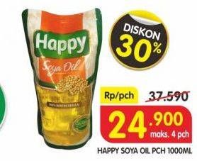 Promo Harga HAPPY Soya Oil 1 ltr - Superindo