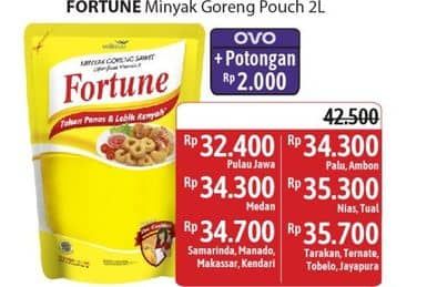 Promo Harga Fortune Minyak Goreng 2000 ml - Alfamidi