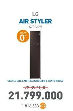 Promo Harga LG Cleaning Machine Air Dresser Styler S3RF/BW  - Electronic City