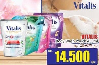 Promo Harga VITALIS Body Wash 450 ml - Hari Hari