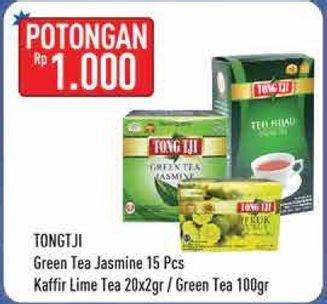 Promo Harga Jasmine 15pcs / Lime Tea 20x2gr / Green Tea 100gr  - Hypermart