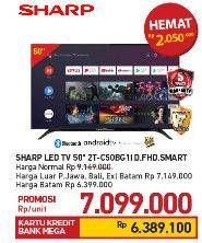 Promo Harga SHARP 2T-C50BG1i | LED TV 50"  - Carrefour