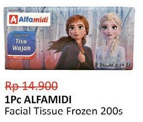 Promo Harga ALFAMIDI Facial Tissue Frozen 200 pcs - Alfamidi