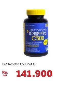 Promo Harga BIO ROSETTE Vitamin C C500  - Carrefour