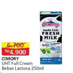 Promo Harga CIMORY Susu UHT Full Cream 250 ml - Alfamart
