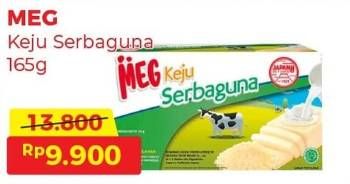 Promo Harga MEG Keju Serbaguna 165 gr - Alfamart