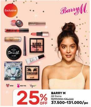 Promo Harga BARRY M Cosmetic All Variants  - Guardian