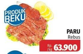 Promo Harga Paru Sapi Rebus  - Lotte Grosir