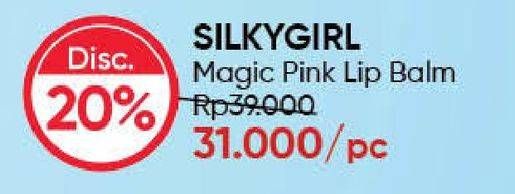 Promo Harga SILKYGIRL Magic Pink Lip Balm   - Guardian
