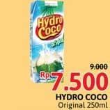 Promo Harga Hydro Coco Minuman Kelapa Original 250 ml - Alfamidi