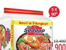 Promo Harga SEDAAP Mie Goreng Original 90 gr - Alfamidi