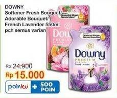Promo Harga Downy Premium Parfum Fresh Bouquet, French Lavender 550 ml - Indomaret