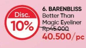 Promo Harga Barenbliss Better Than Magic Eyeliner  - Guardian