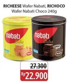 Promo Harga Nabati Bites Richeese, Richoco 240 gr - Alfamidi