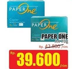 Promo Harga PAPERONE Kertas Copier A4 75 G 500 sheet - Hari Hari