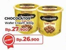 Promo Harga Hollanda Chocolatos Wafer Wafer Cream 300 gr - Yogya