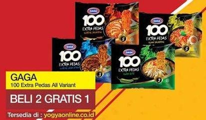 Promo Harga GAGA 100 Extra Pedas All Variants  - Yogya